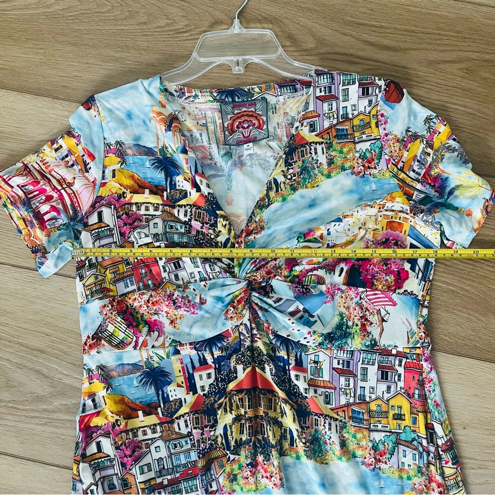 Johnny Was Janie Twist Front Swing Dress - Picture 7 of 10